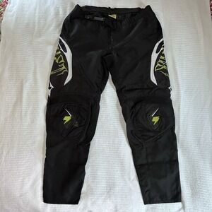 Shift Motocross Pants Men's 40X30 Black Dirt Bike Motorcycle